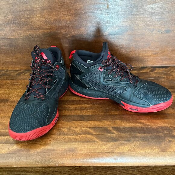 Adidas Other - ADIDAS DAMIAN LILLARD 2 Black Red F37124 Men's Size 8.5